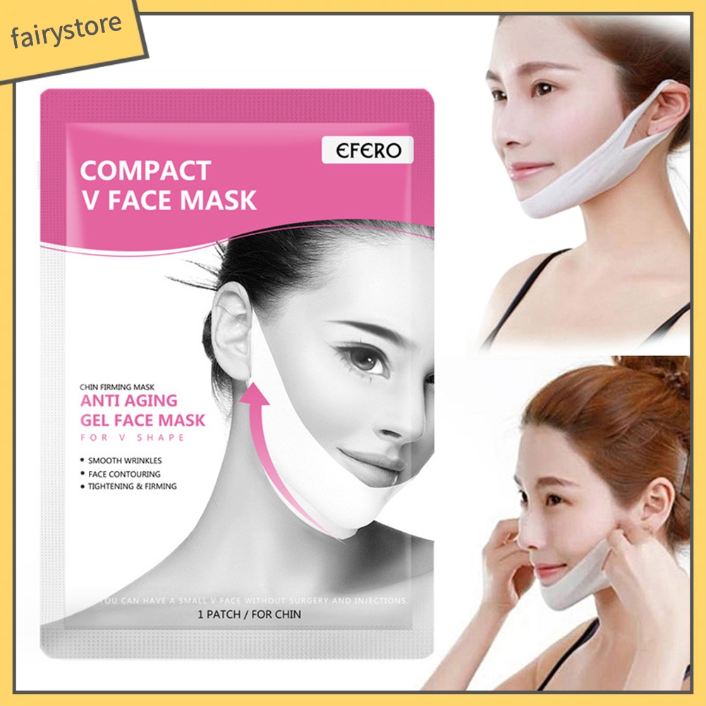 [Hàng mới về] Mặt nạ nâng cơ bó chặt tạo hình chữ V thon gọn cho nữ