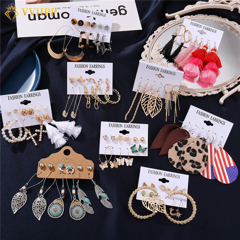 Khuyên Tai Dáng Dài Thiết Kế Đa Dạng Thời Trang Phong Cách Hàn Quốc