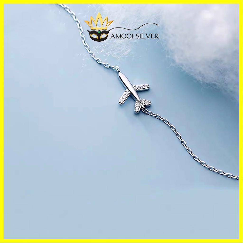 Lắc tay bạc S925 máy bay - Amooi Silver AT02