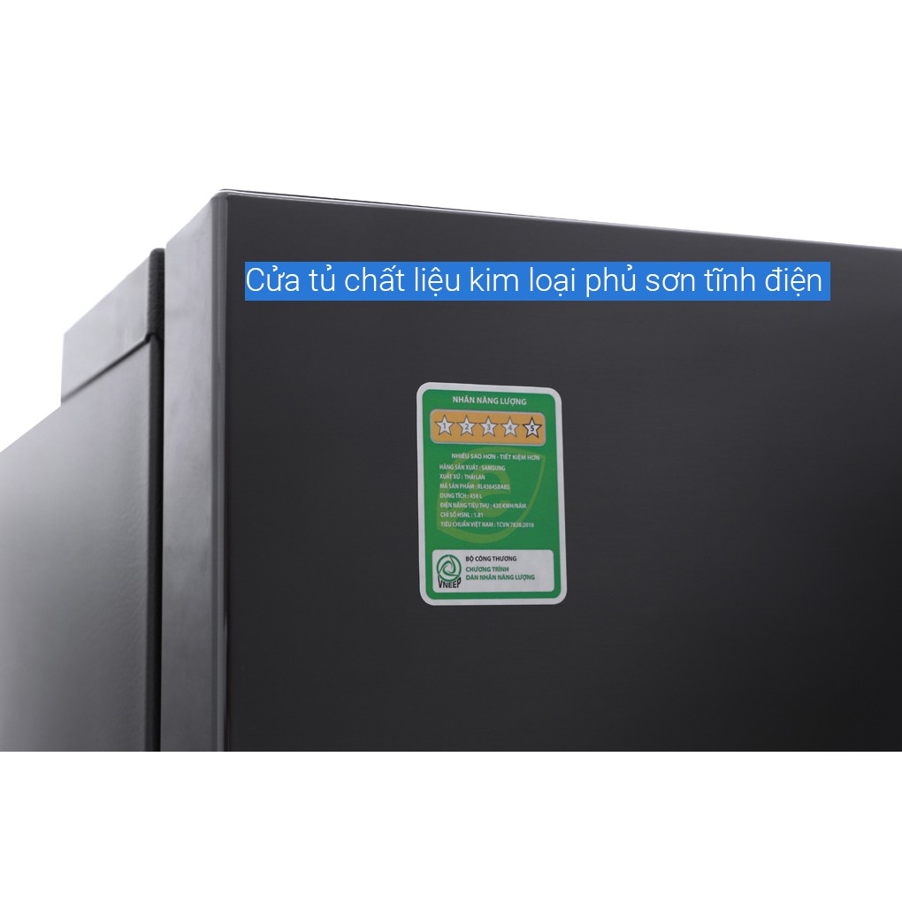 Tủ lạnh Samsung RL4364SBABS/SV, 458L, Inverter