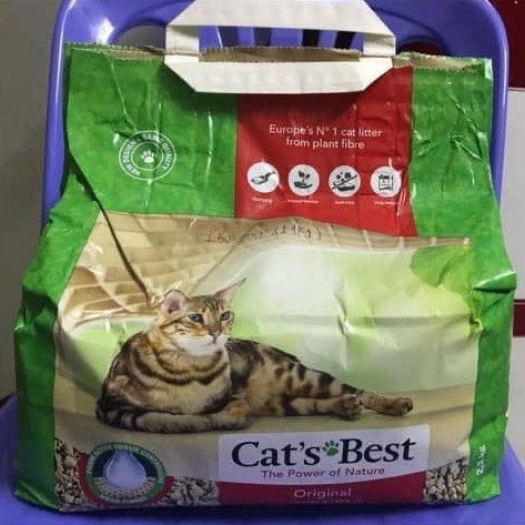 Cát vệ sinh hữu cơ Cat's Best Original vón cục, siêu khử mùi