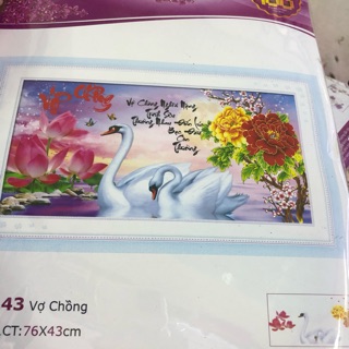 Tranh thêu vợ chồng