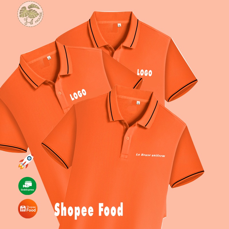 Áo thun đồng phục shiper La' House Uniform - SP FooD