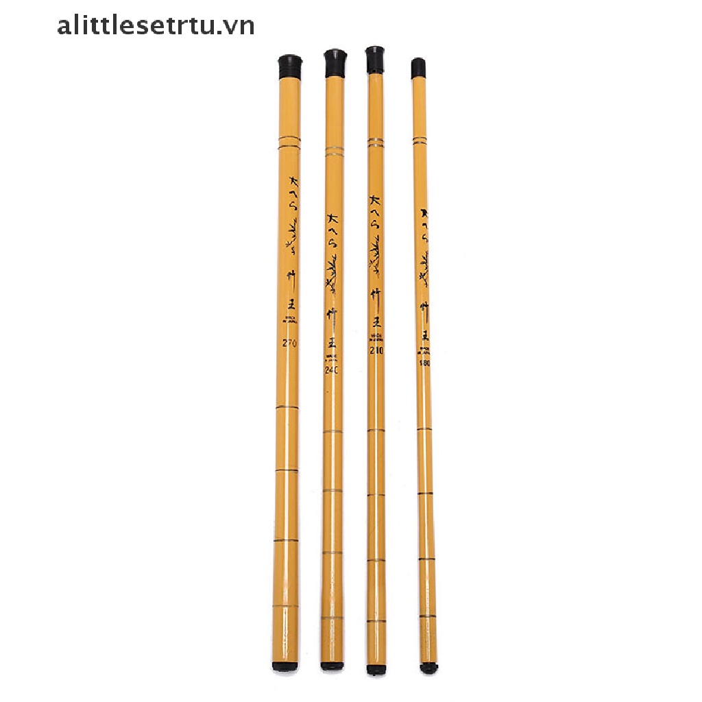 Alittlesetrtu Cần Câu Cá Bằng Sợi Thủy Tinh Cứng Có Thể Rút Lại