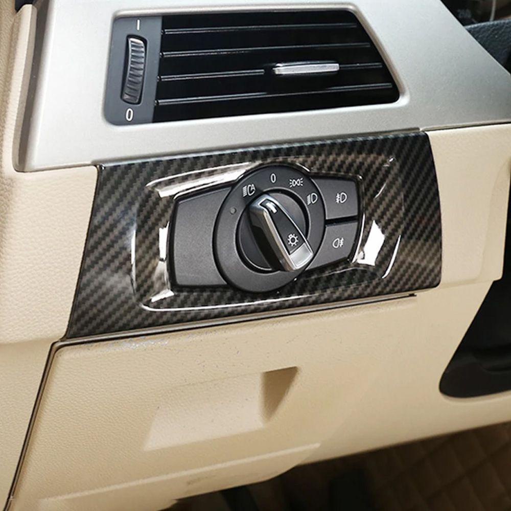 Khung Trang Trí Bảng Điều Khiển Xe Hơi Bằng Sợi Carbon Cho BMW 3 Series E90 E92
