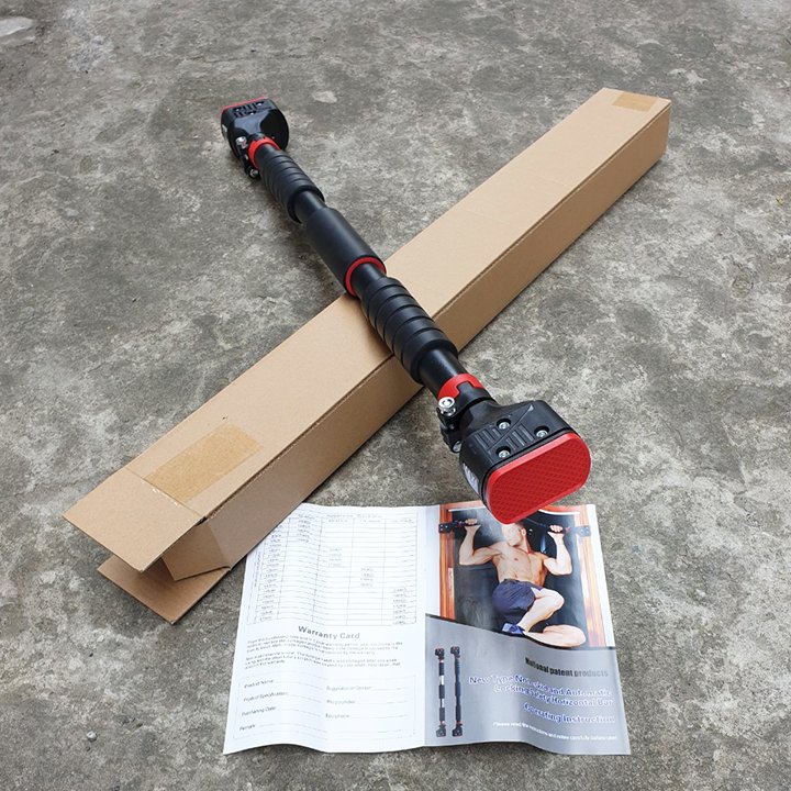 Xà đơn gắn tường, gắn cửa bằng thép chịu lực tải trọng 200kg, bảo hành 12 tháng.