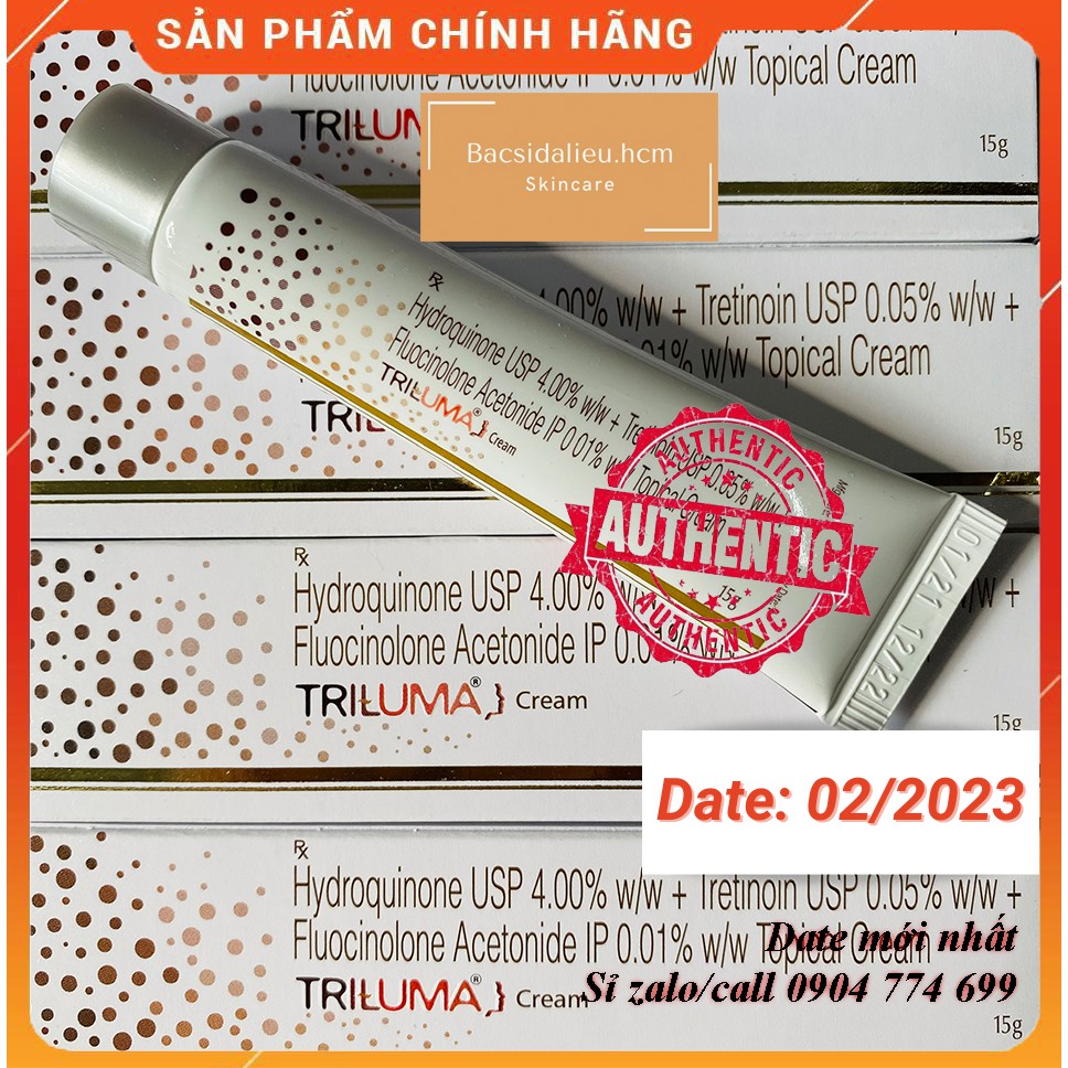 Triluma Ấn Độ (15g) kem giảm mờ thâm nám, dưỡng trắng sáng da, dạng cream | BigBuy360 - bigbuy360.vn