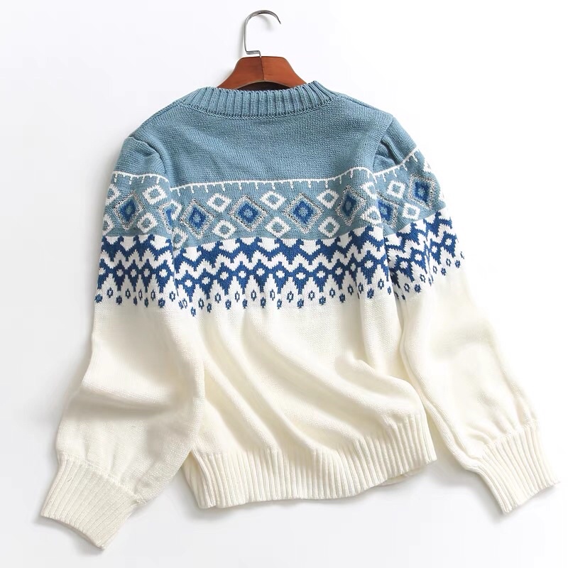 Áo len hoạ tiết Seifini