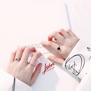 [FREESHIP 50K] Set 4 nhẫn hàn quốc phong cách