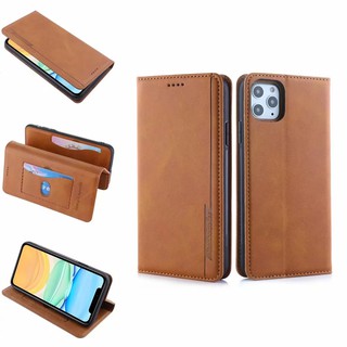 Bao điện thoại chất liệu da có ngăn đựng thẻ cho Apple iPhone 11 Pro max iP11 Pro iP11