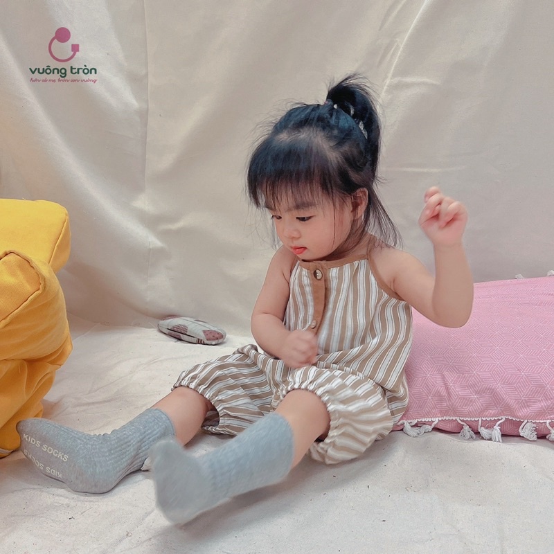 Bộ đồ liên thân Vuông Tròn cho bé