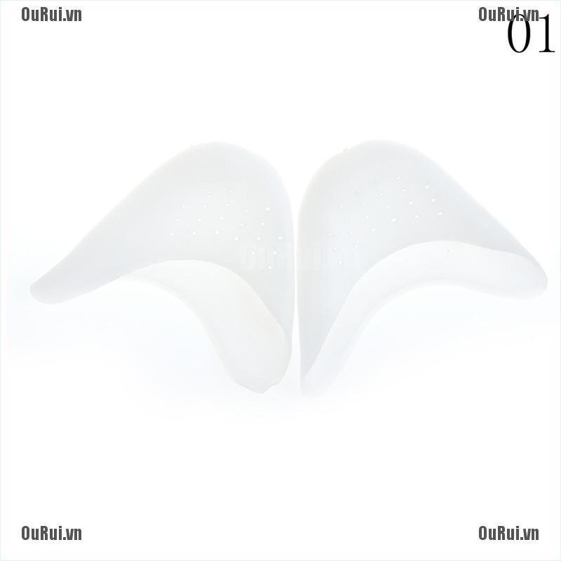 Bộ 2 Miếng Đệm Silicon Mềm Bảo Vệ Ngón Chân Khi Múa Ba Lê