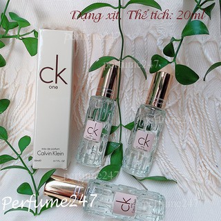 COMBO 2 NƯỚC HOA NAM C.K MINI 20ML CHUẨN PHÁP