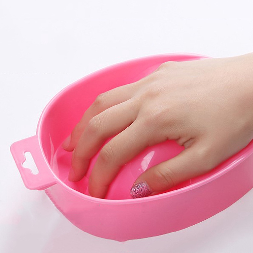Bát ngâm tay làm nail móng chuyên dụng chất liệu nhựa