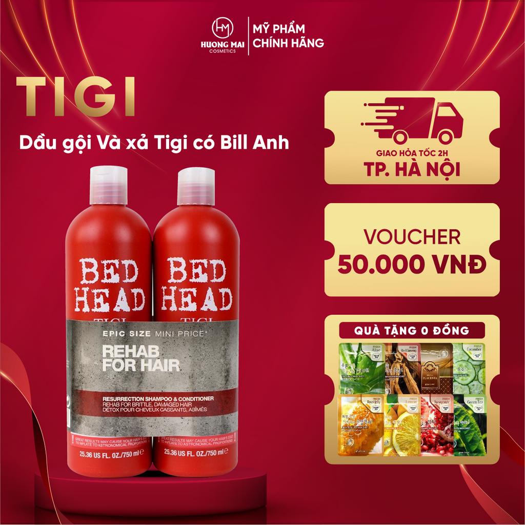 Dầu gội Và xả Tigi có Bill Anh (xem ảnh sau)