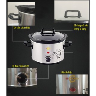 Nồi nấu chậm Hàn Quốc BBCooker 2.5L