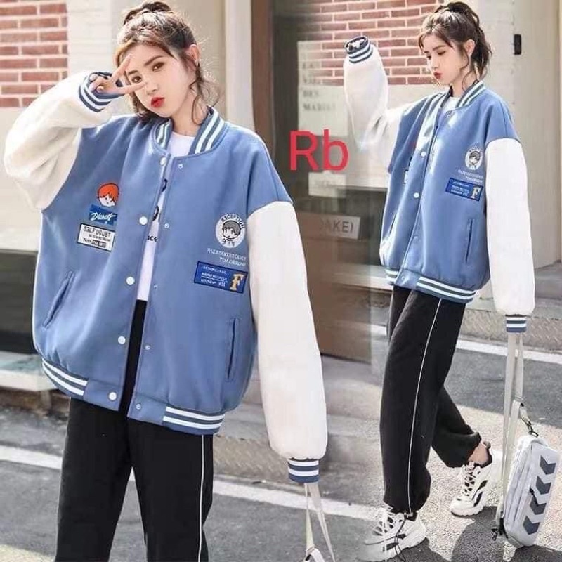 Bomber logo cậu bé Chất nỉ cotton dày đẹp Fom thụng nam nữ mặc OK Hình in 5d sắc nét Sỉ 66k Dl 60k Sll ib Tuyển ctv😍😍😍 | BigBuy360 - bigbuy360.vn