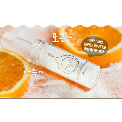 (Hàng Mới Về) Serum Vitamin C 100% 12g + Vita- 30ml / [Elizavecca] VitaminC 100% Powder 12g+Vita-Multi Whitening Sauce Serum 30ml