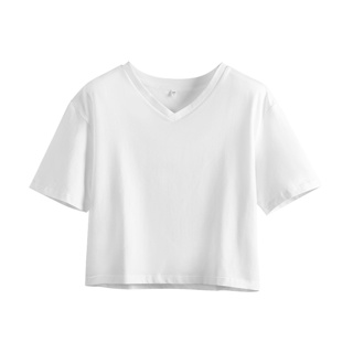 Áo Croptop Nữ Form Rộng Cổ Tim
