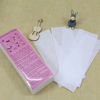 Giấy wax lông siêu sạch gói 100 tờ loại cao cấp