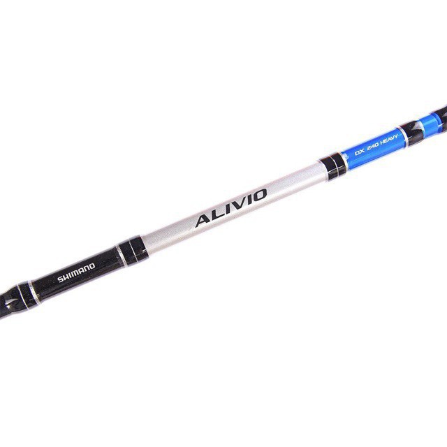 2019 Cần câu Lure 2 Khúc rỗng dài 2m4 Shimano Alivio cần máy đứng