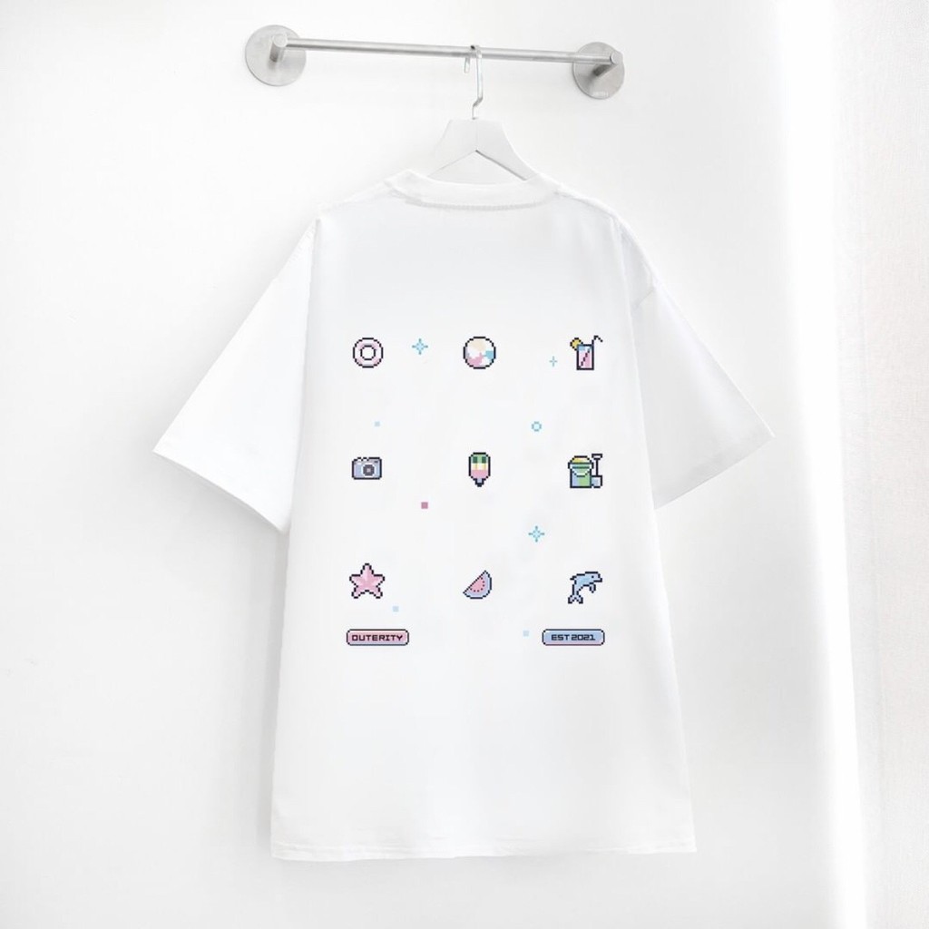 Áo Thun PIXCEL Nam Nữ Ulzzang Unisex 1hitshop | BigBuy360 - bigbuy360.vn