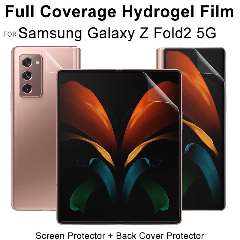 Miếng Phim Dán Màn Hình 3 Trong 1 Cho Samsung Galaxy Z Fold 2 5g