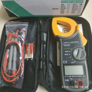 Đồng hồ ampe kìm 2017