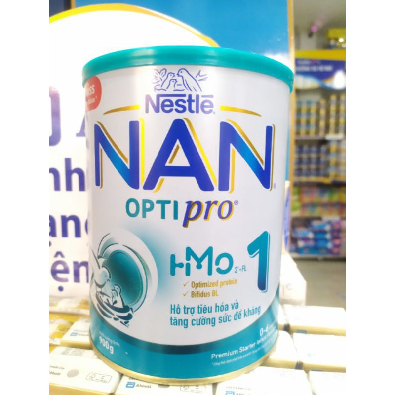 Sữa Nan optipro grow plussố 1 900g sx Hà Lan