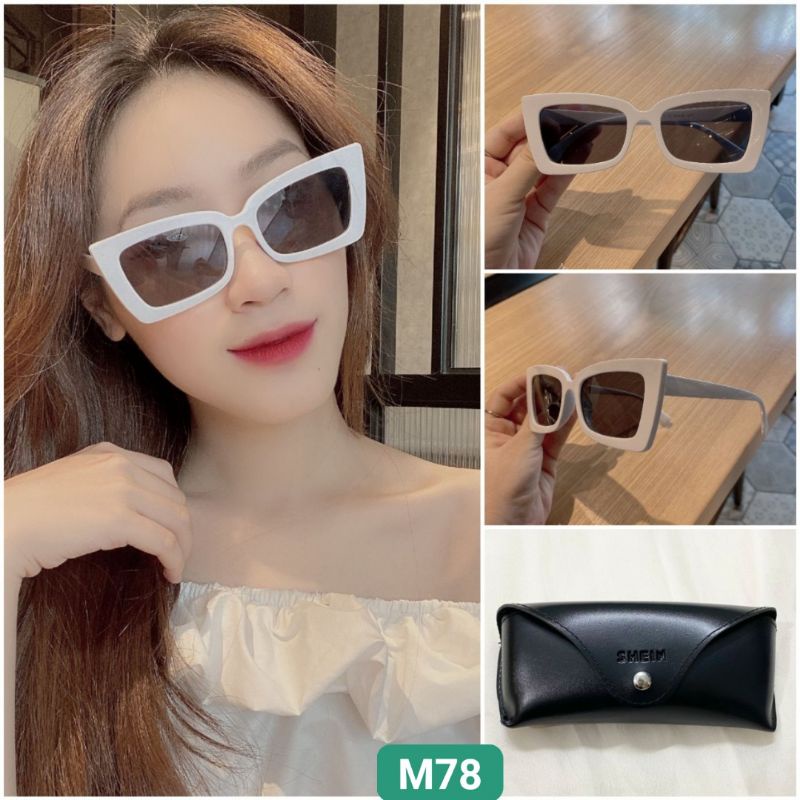 Kính Shein full box có mail mua hàng của web
