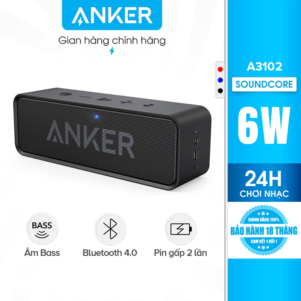  Loa bluetooth ANKER SoundCore Stereo - A3102
