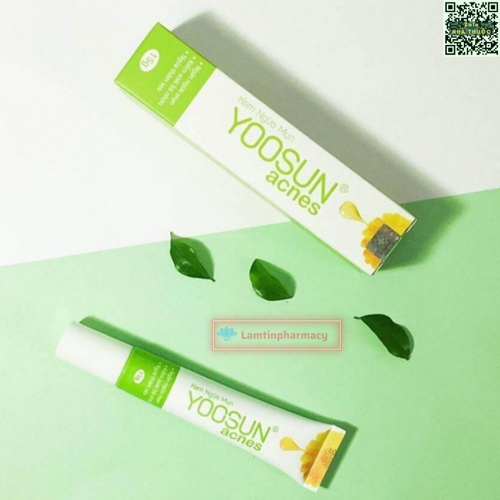 Yoosun acnes kem ngừa mụn , giảm thâm sẹo, hàng chính hãng tuýp15g