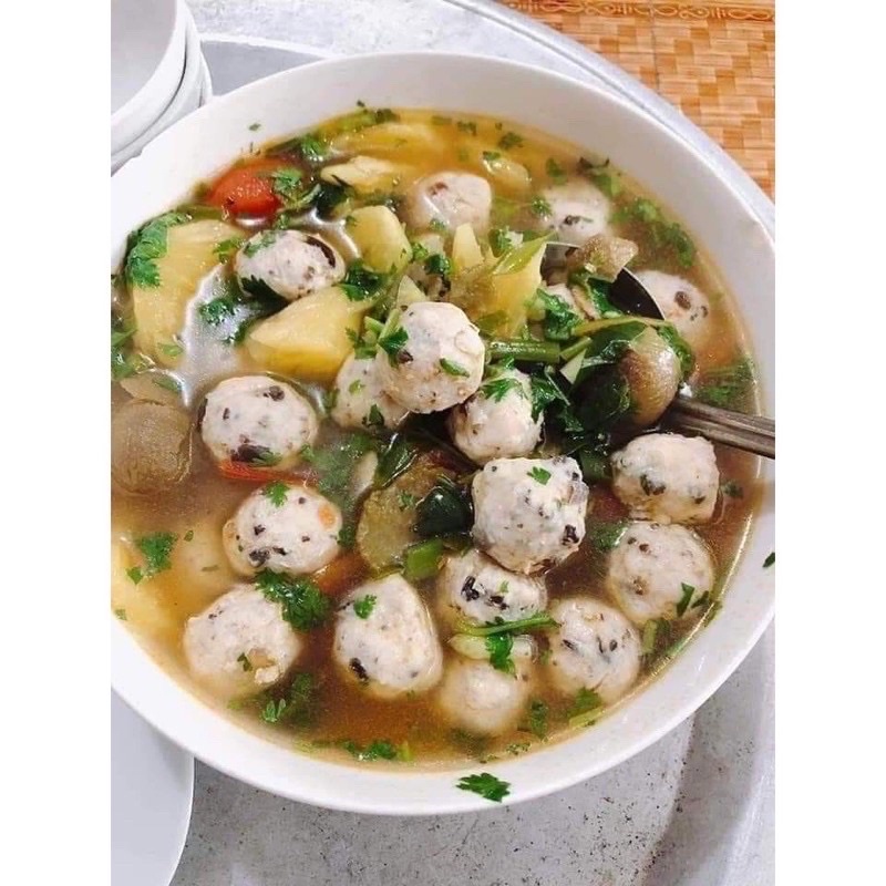 Mọc viên nấm hương 1kg thơm ngon tiện lợi