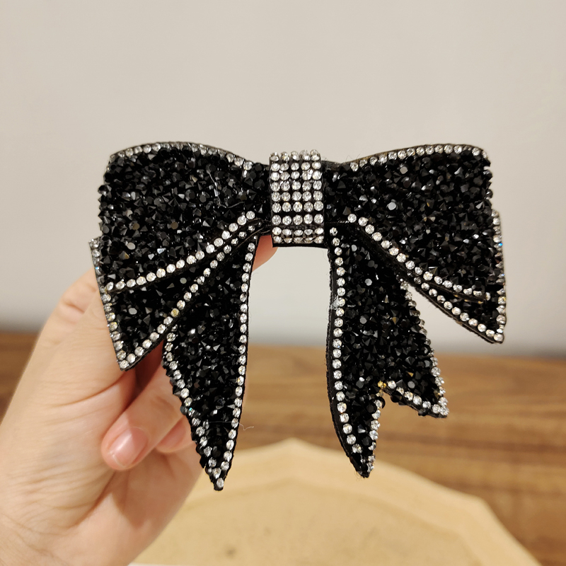 Kẹp Tóc Hình Nơ Đính Ngọc Trai Xinh Xắn Cho Nữ