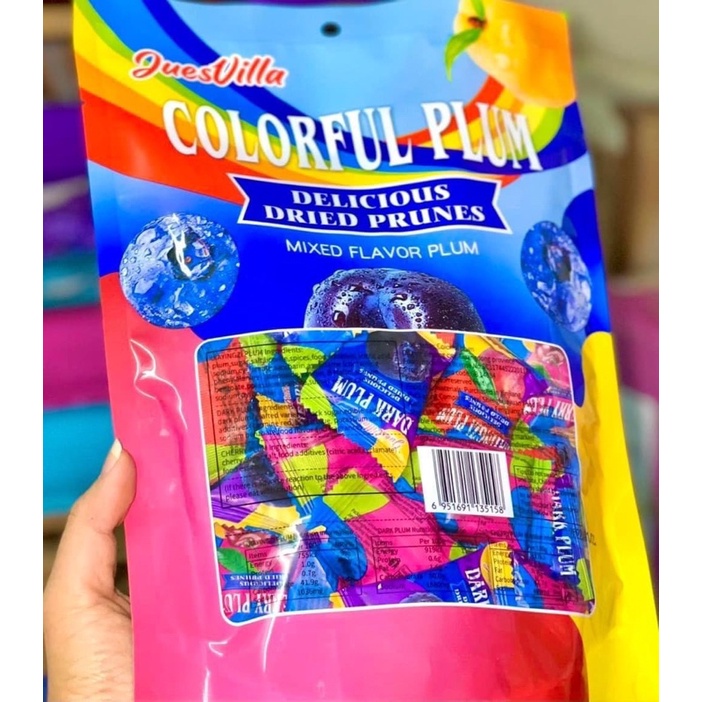Kẹo ô mai Colorful Plum MIX 5 vị FREESHIP  Gói 408g Siêu HOT HIT