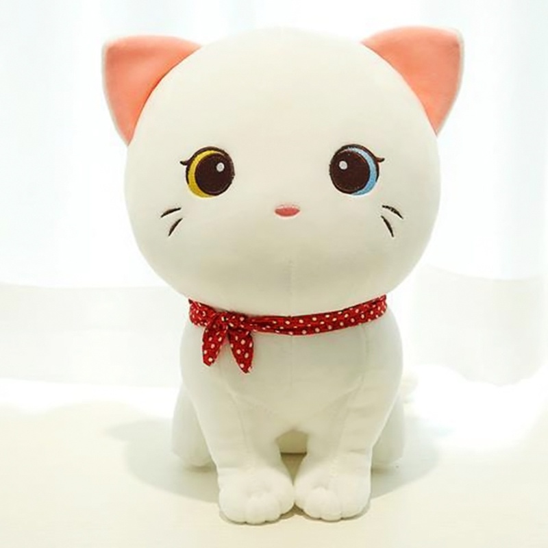 Mèo Nhồi Bông 25cm 9 84in Thân Thiện Với Môi Trường Trang Trí Phòng Em Bé