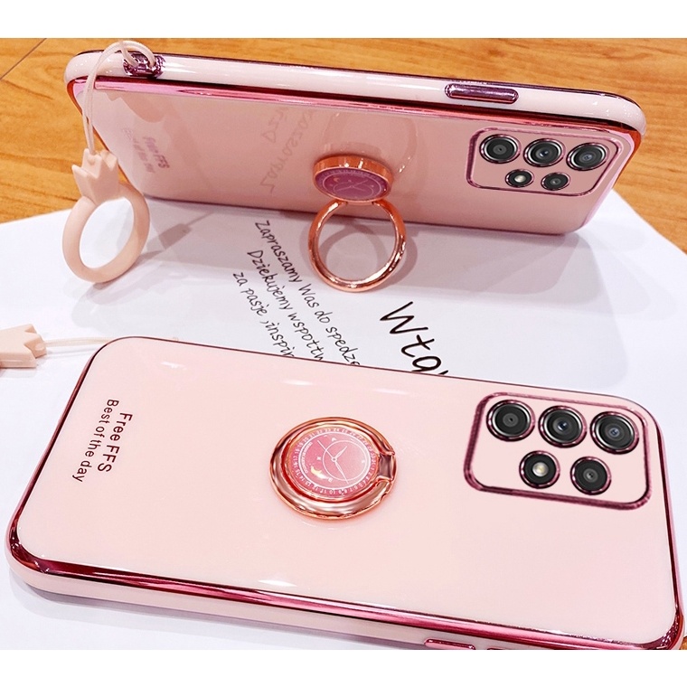 ỐP LƯNG SILICON SAMSUNG GALAXY A13, A23, A33 5G, A53 5G. A73 5G KÈM IRING SANG TRỌNG