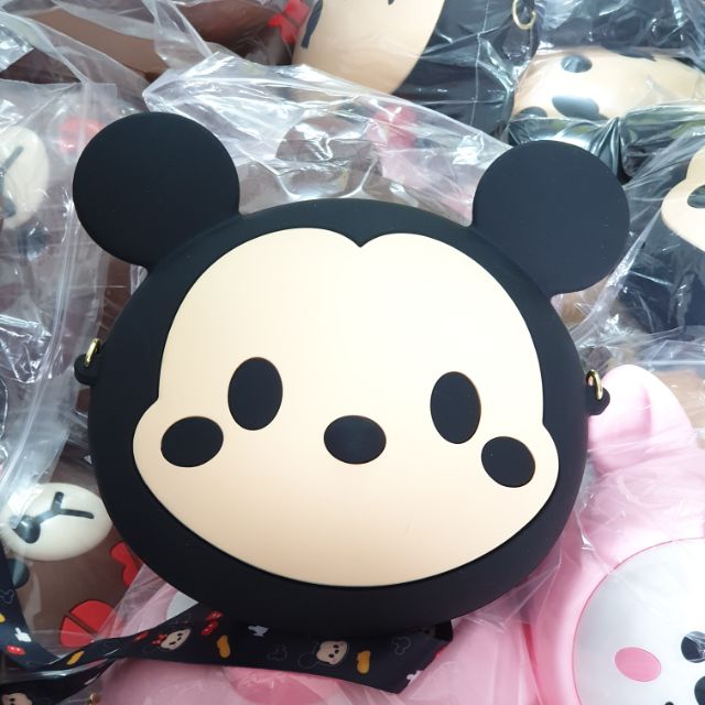 Túi Đeo Chéo Silicon Mickey