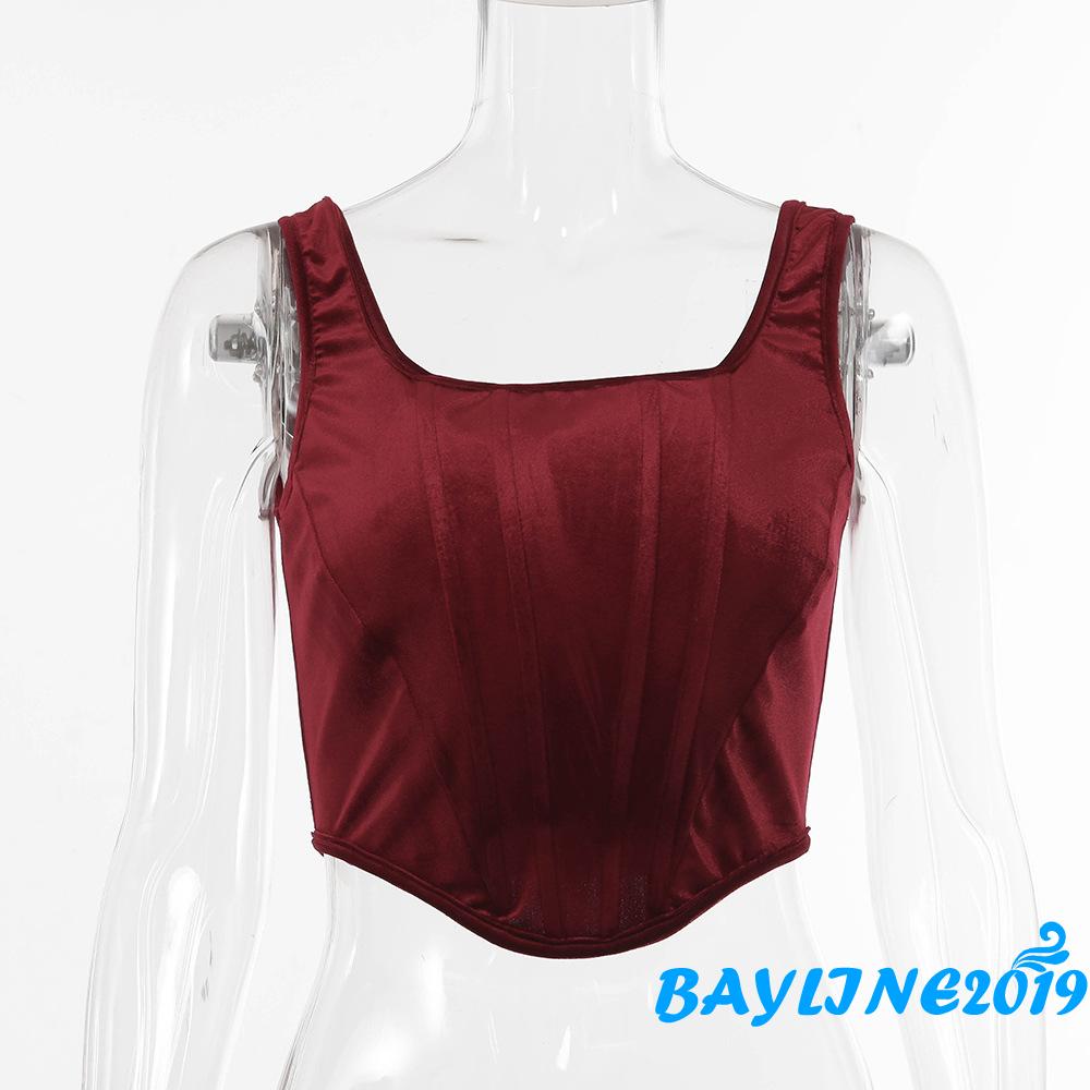 Áo Croptop Hai Dây Thời Trang Quyến Rũ Dành Cho Nữ
