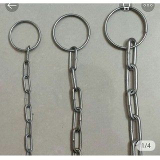 Dây xích chó mèo sắt xi, inox loại tốt 1.5 mét - 2 mét / 2ly, 3ly, 4ly.