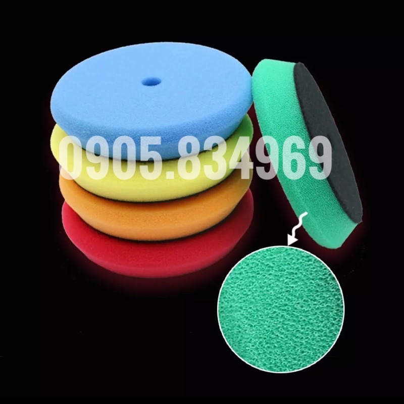 Bộ 5 phớt đánh bóng 3 inch cao cấp