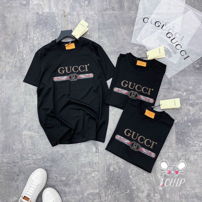 ÁO PHÔNG CỘC TAY GGG NGANG FROM BASIC MS10209