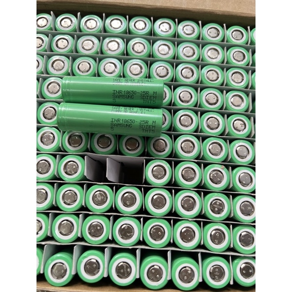 Pin samsung 25r chính hãng tháo thiết bị