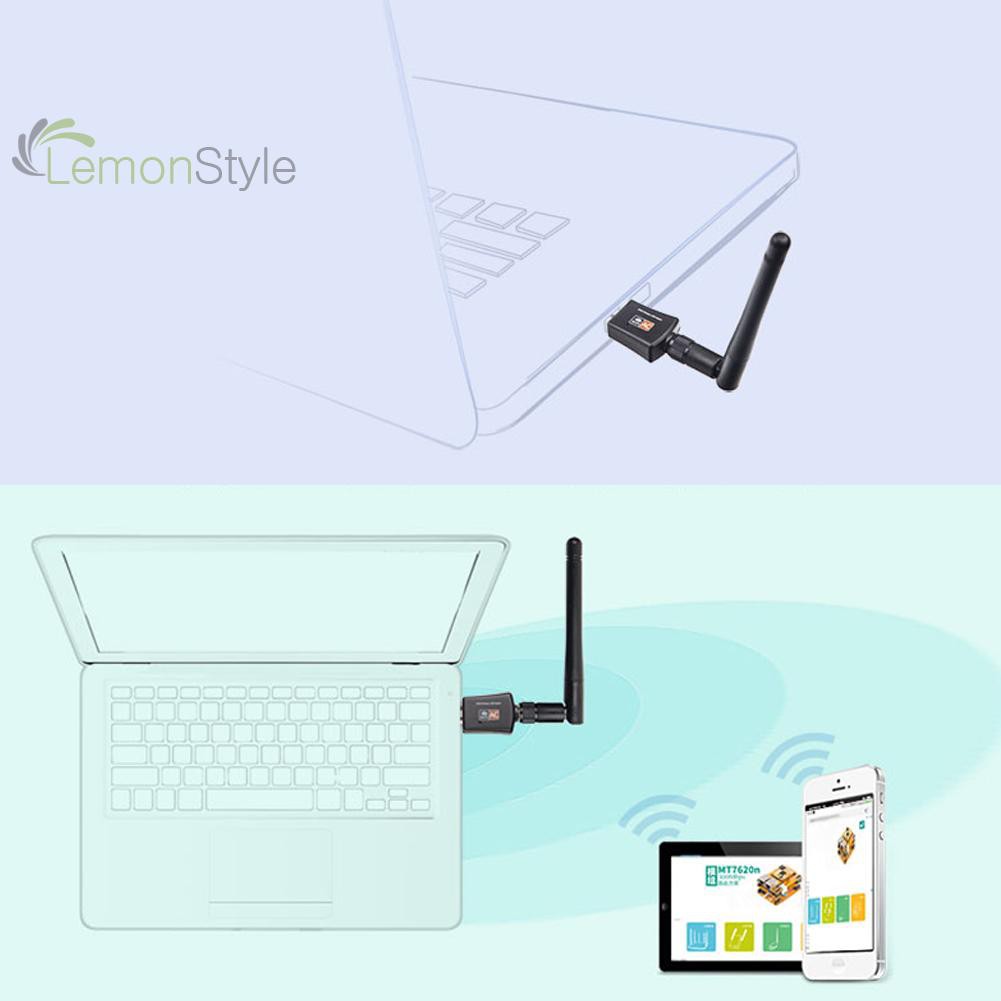 Usb Wifi 600mbps Băng Tần Kép 5ghz 802.11ac