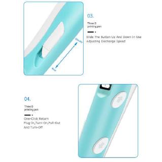 (miễn Phí 10m) Sợi Vẽ 3d Lcd Pen V2 Cho Trẻ Em