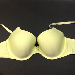 TH245 Áo ngực mút siêu mỏng vàng Victoria's Secret