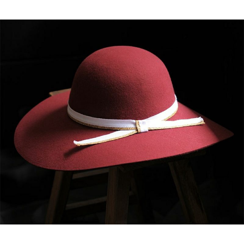 Mũ nỉ rộng vành nón rộng vành nỉ đẹp fedora Lh 0917399527