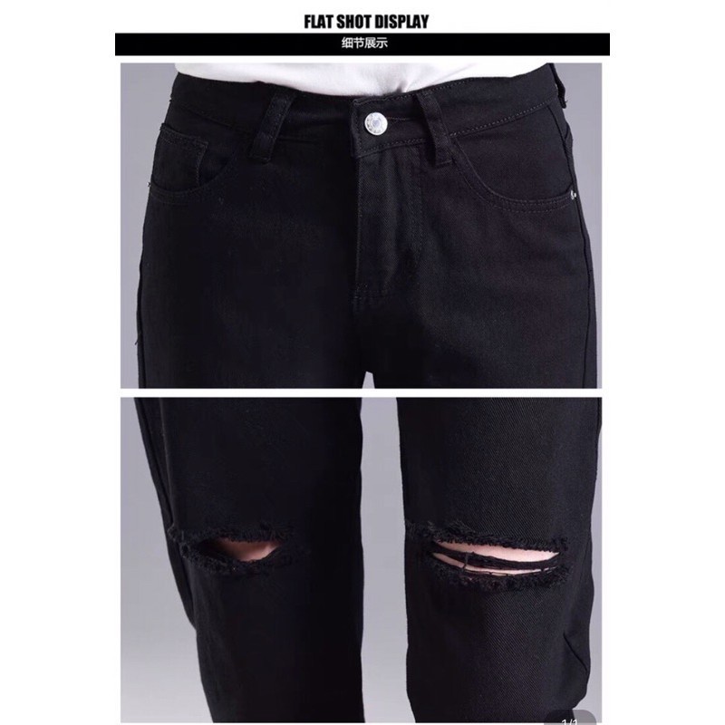 Quần bò baggy nữ quần jean baggy nữ quần jeans nữ cạp cao 3 size S M L hót 2021