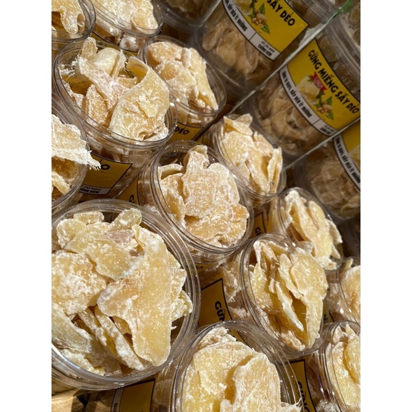Mứt gừng miếng dẻo ( Hủ 500gr)