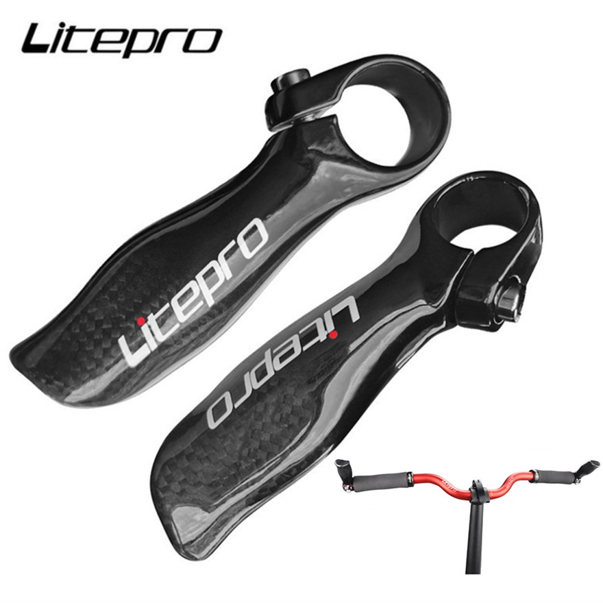 Tay Lái Xe Đạp Địa Hình 22.2mm 110g Bằng Sợi Carbon Màu Đen Chất Lượng Cao